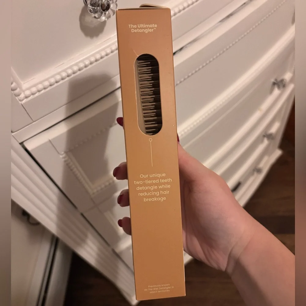 SKIMS X Tangle Teezer Hairbrush Straight To Wavy Clay Brush Exclusive BRAND NEW